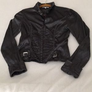 Entry Large metallic blazer